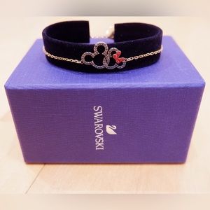 Swarovski Mickey & Minnie Mouse Bracelet